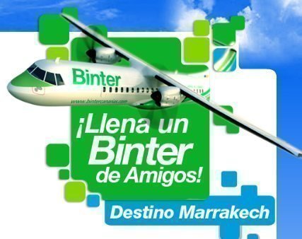 Llena un Binter de Amigos