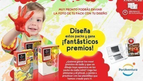 Concurso de pinturas de Pastas Gallo