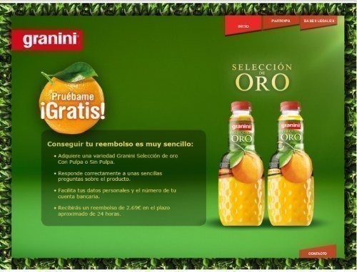 Muestras Gratis Granini