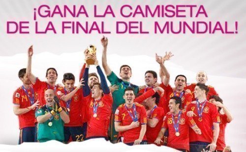 Sorteo de Camisetas de La Roja