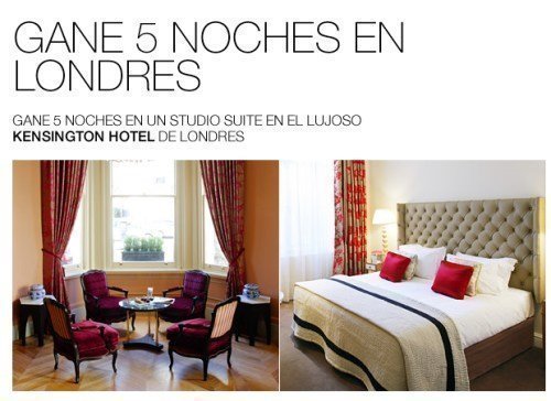 Sorteo de Noches de Hotel en Tablet Hotels