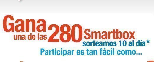 Sorteo de Tabasco - Smartbox
