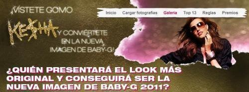 Concurso Baby G Kesha