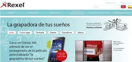 Concurso Rexel Gana una tableta Galaxy Tab