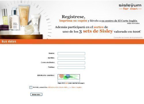 Muestras Gratis Cosmeticos sisley