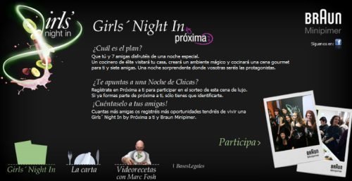 Gana una noche de Chicas