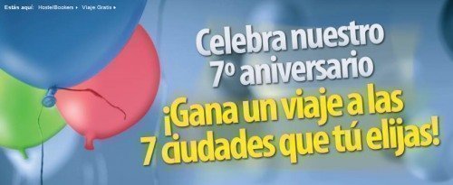 Sorteo de viajes de Hostelbookers