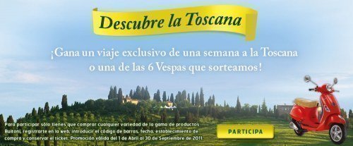 Sorteo Buitoni
