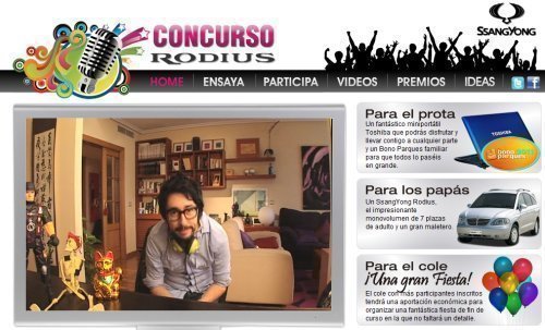 Sorteo Sangyong Rodius