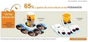 cupón descuento posavasos descuento posavasos