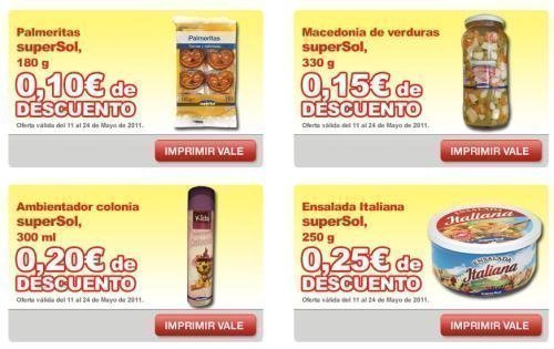 Cupones Descuento Supermercado Supersol