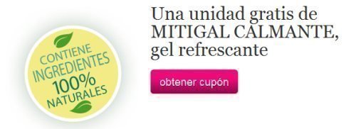 Muestras Gratis Gel Calmante Mitigal