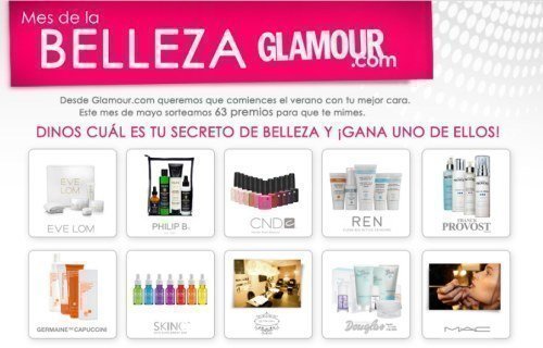 Concurso de Secretos de Belleza de Revista Glamour