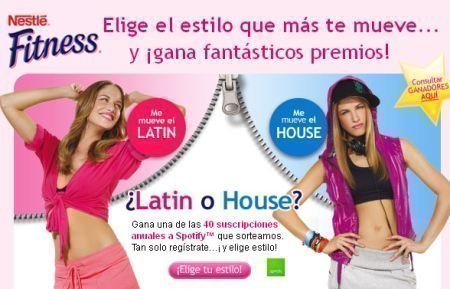 sorteo-fitness-nestle Sorteo de Fitness de Nestle