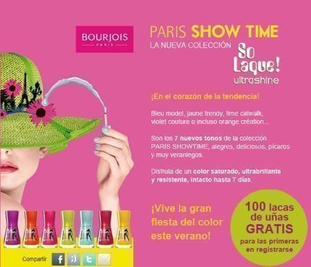 Muestras Gratis Lacas Bourjois