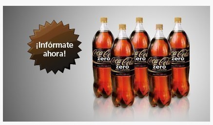 Muestras Gratis de Coca Cola Zero