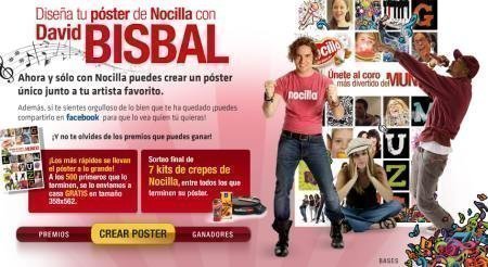 GRATIS Poster de David Bisbal y Nocilla
