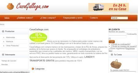 Cupones Descuento Mariscos