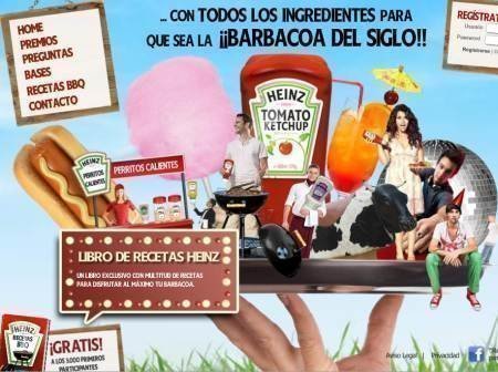 Muestras gratis de recetario de Heinz