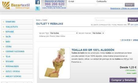Oferta de ropa de cama