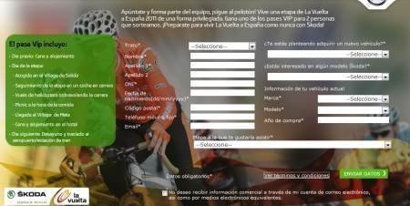 Sorteo de Skoda