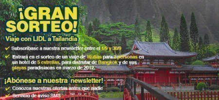 Sorteo de viaje a Tailandia
