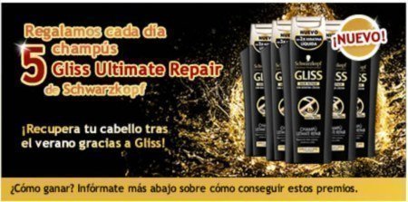 Muestras Gratis Champu GLISS