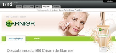 Muestras gratis de la bb cream de Garnier
