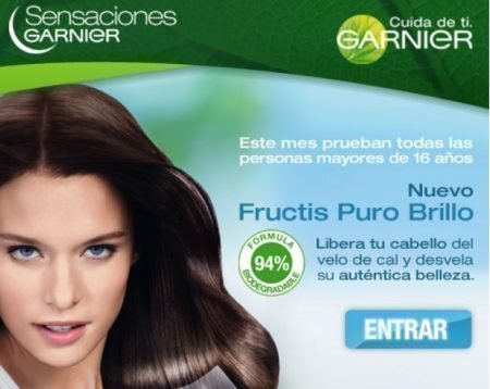 Promocion Sensaciones Garnier