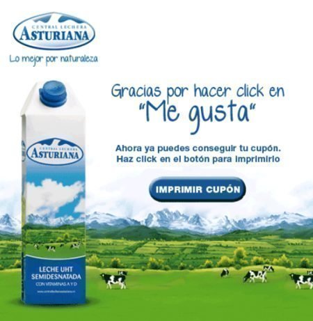 Muestras gratis de Leche Asturiana