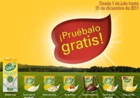 Muestras Gratis de Savia DANONE