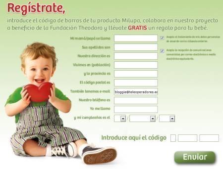 Regalo Gratis de Milupa
