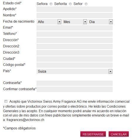 Muestras Gratis Victorinox