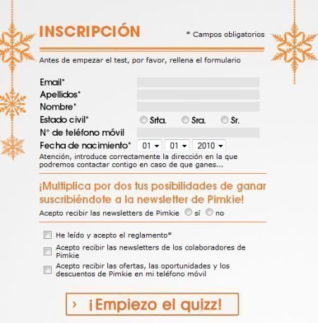 Sorteo Gratis Pimkie