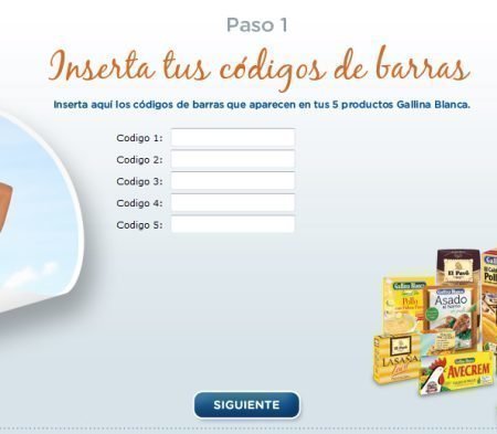 Regalo Gratuito de Gallina Blanca