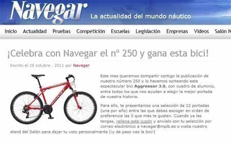 navegar sorteo bici