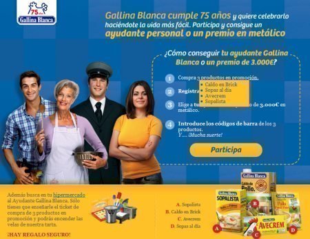 Promocion Gallina Blanca