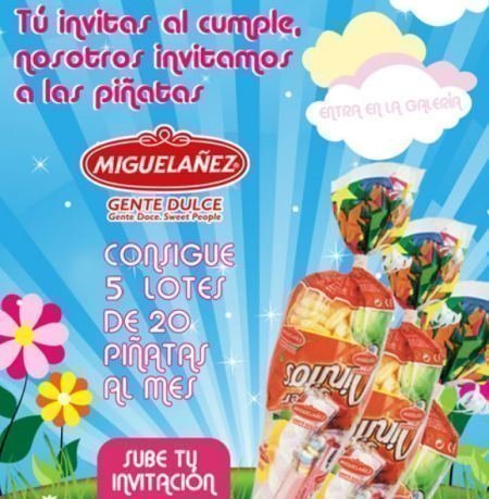 Sorteo de golosinas Miguelañez
