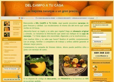 Cupones Descuento Naranjas