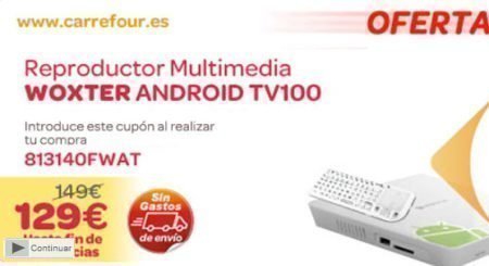 Cupones Descuento Reproductores Android