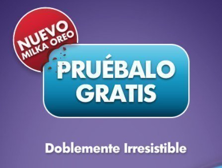Reembolso Milka Oreo