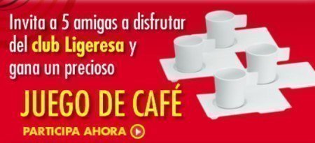 Regalo Gratis Juego de Cafe