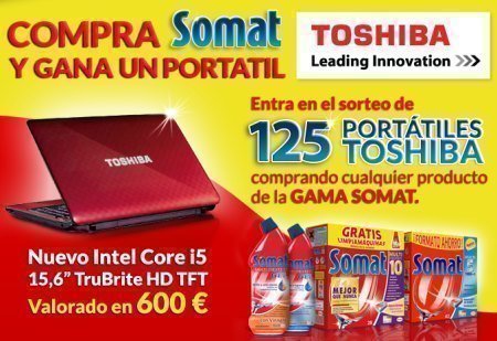 Sorteo de Notebooks Toshiba en Internet