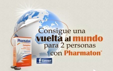 Sorteo de viaje por el mundo Pharmaton