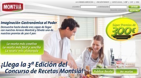 Concurso de Recetas Arroz Montsia