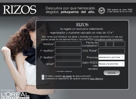 Muestras Gratis Loreal Rizos