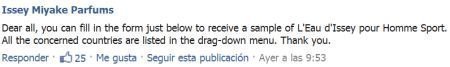 Muestras Gratis fragancias