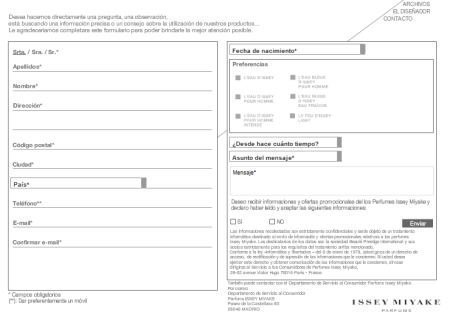 Muestras Gratuitas Issey Miyake