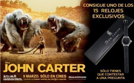 Promocion Sorteo john Carter