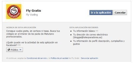 Regalo Directo Matutano Vuelos Gratis